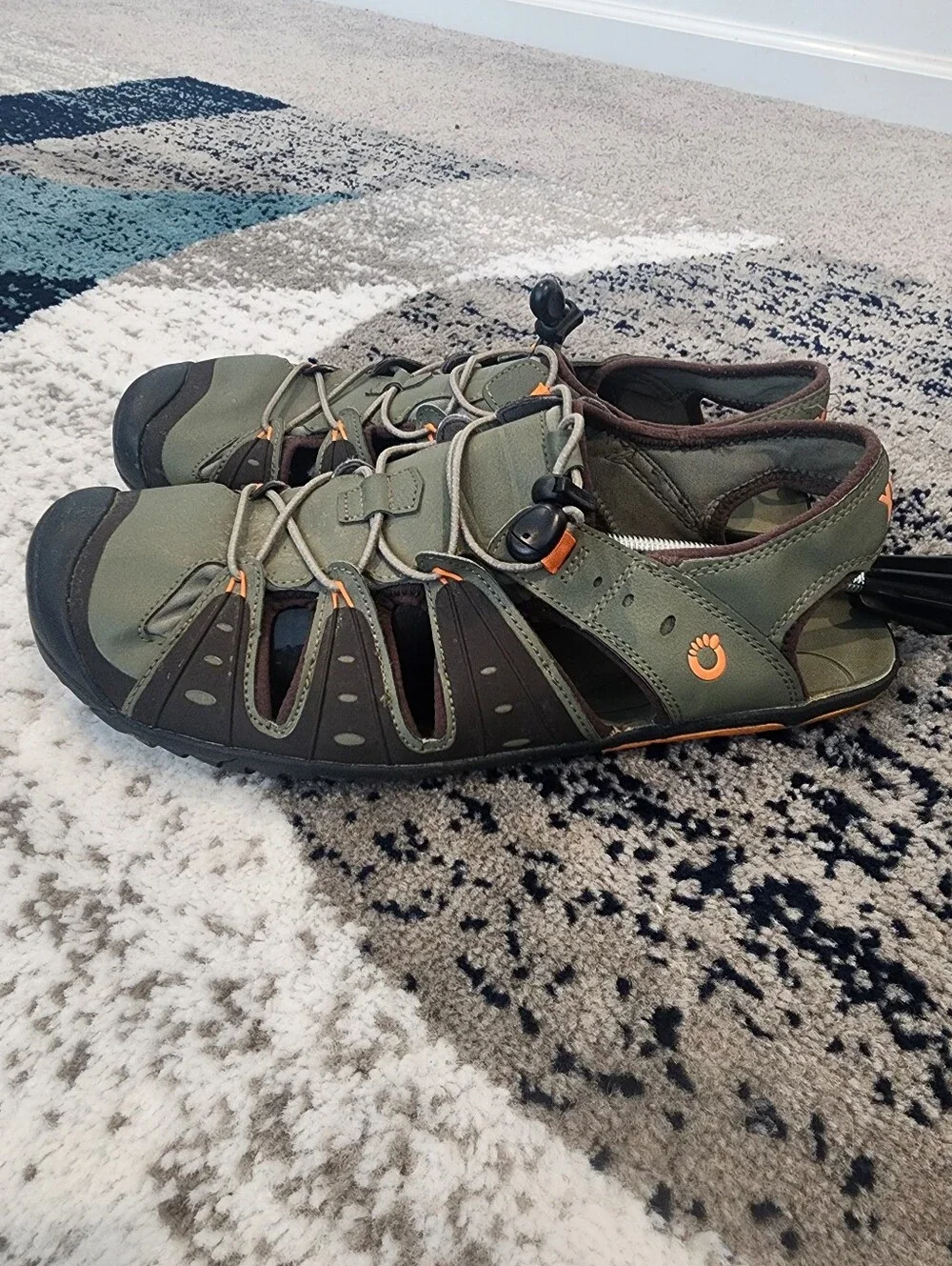 Xero Colorado Men's Size 13 Green Sandals Water Friendly Lightweight Shoes